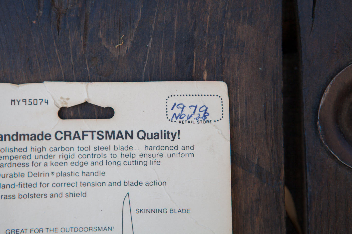 Vintage Deadstock Craftsman 95074 Pocket Knife