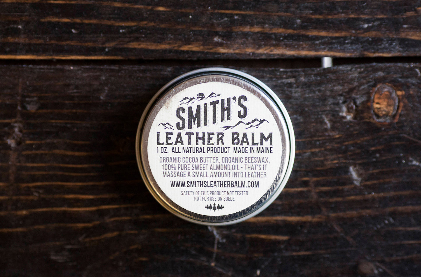 Smith's Leather Balm - Handmade using only three all natural ingredients