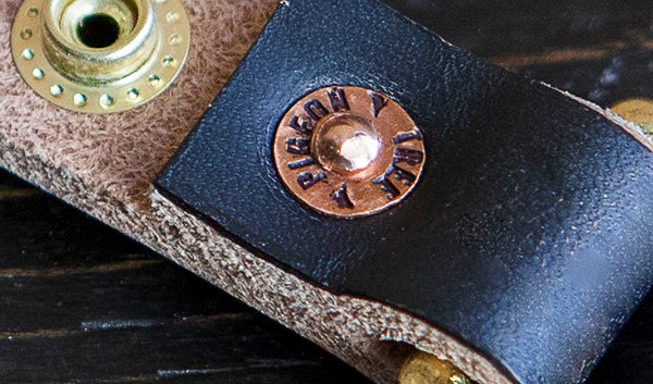 Painted Black "Teacore" Keychain