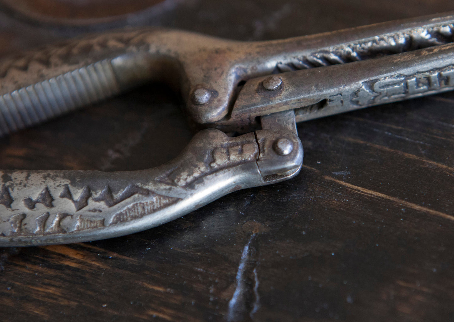 Little Giant Antique Industrial Nutcracker Cast Iron Oddity