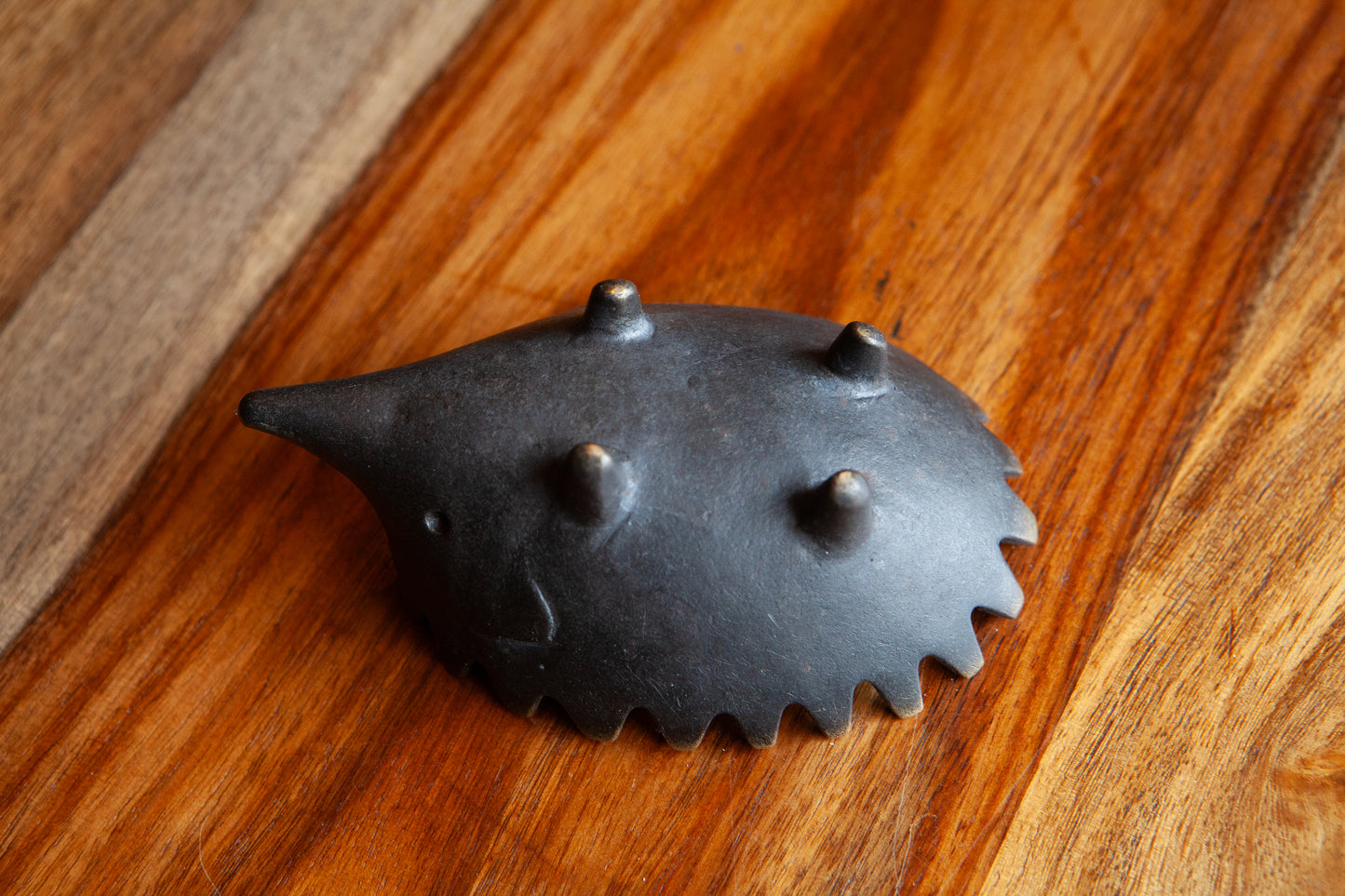 Walter Bosse Nesting Brass Hedgehog Ashtray