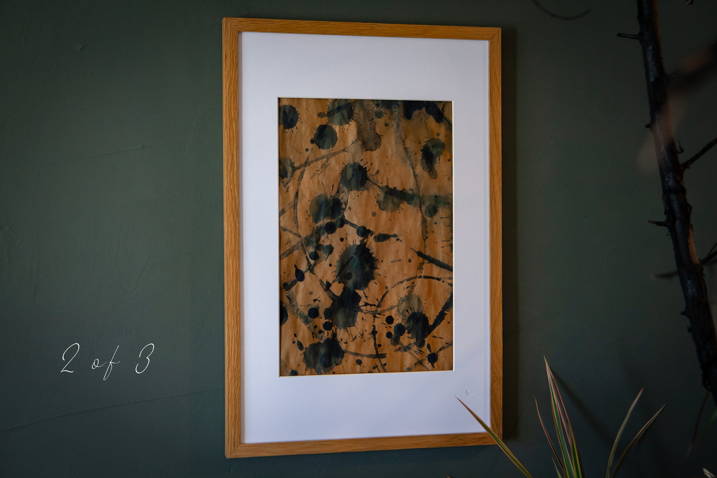 Pigeon Tree Dyeing Table Original Art- Numbered Series of 3 (2025)