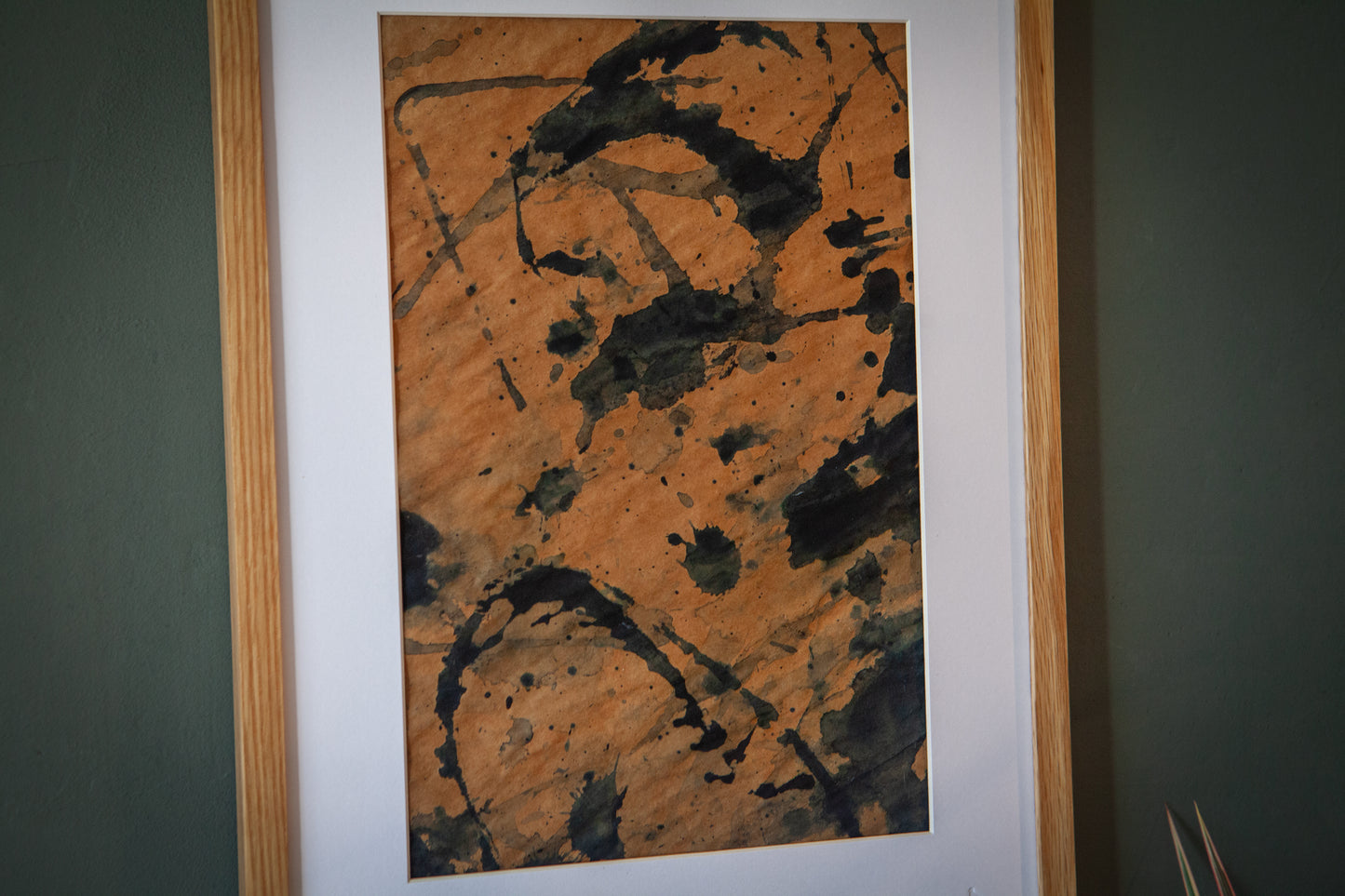 Pigeon Tree Dyeing Table Original Art- Numbered Series of 3 (2025)