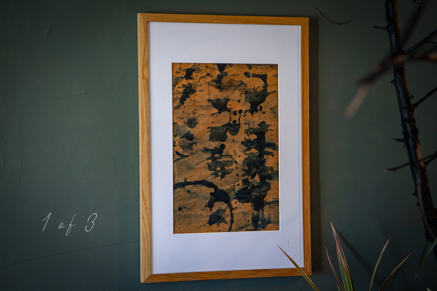 Pigeon Tree Dyeing Table Original Art- Numbered Series of 3 (2025)