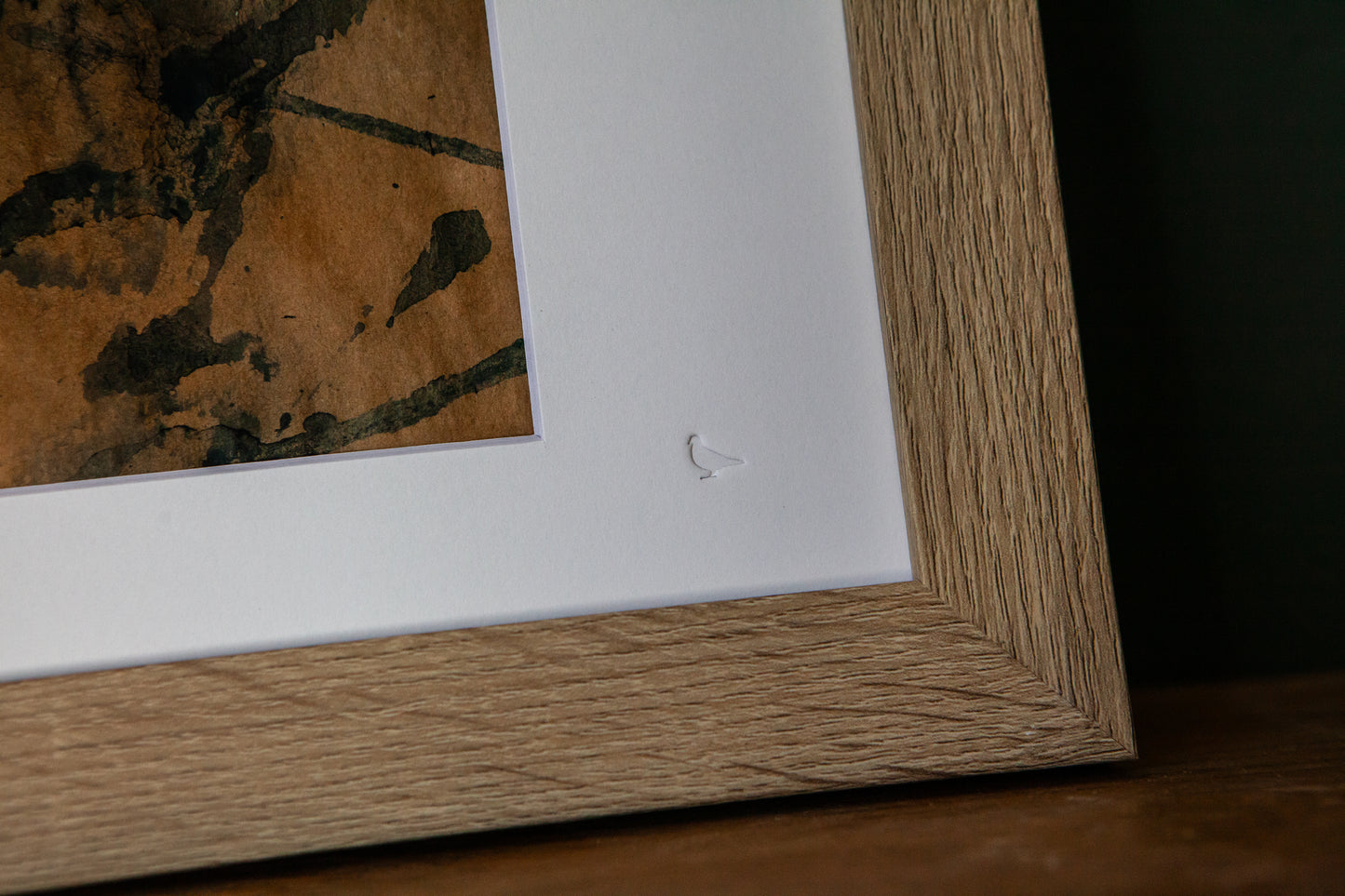 Pigeon Tree Dyeing Table Original Art- "The Belt" (2025)