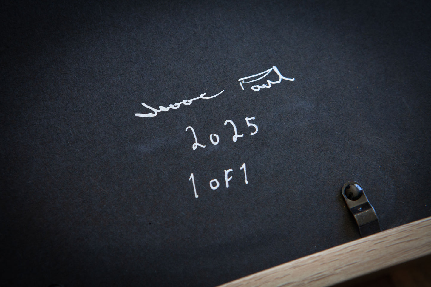 Pigeon Tree Dyeing Table Original Art- "Blue Bone" (2025)