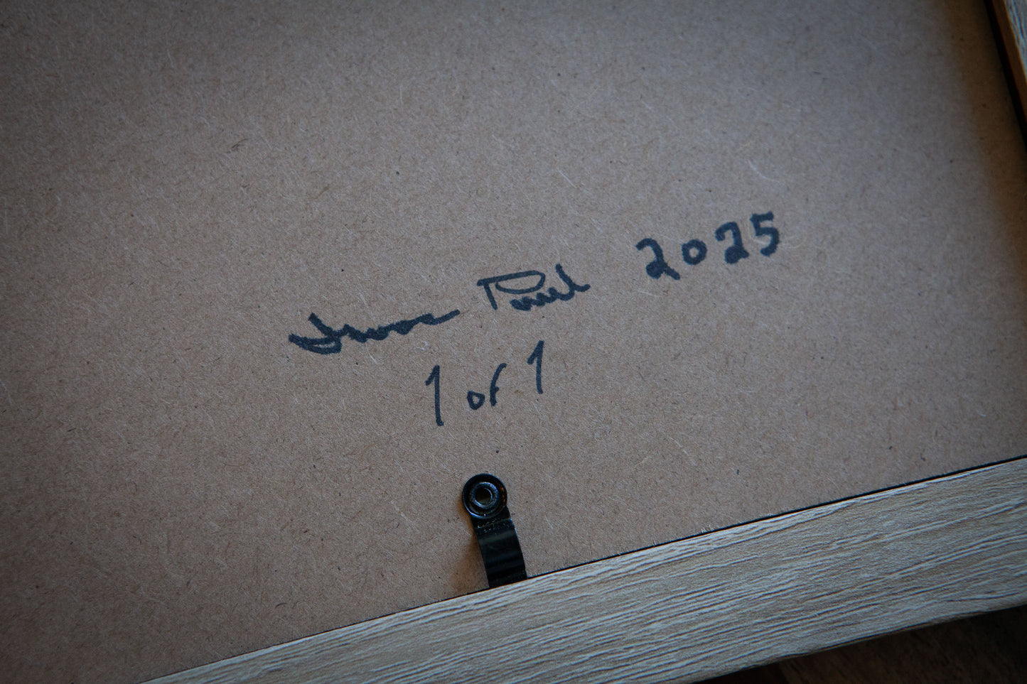 Pigeon Tree Dyeing Table Original Art- "The Belt" (2025)