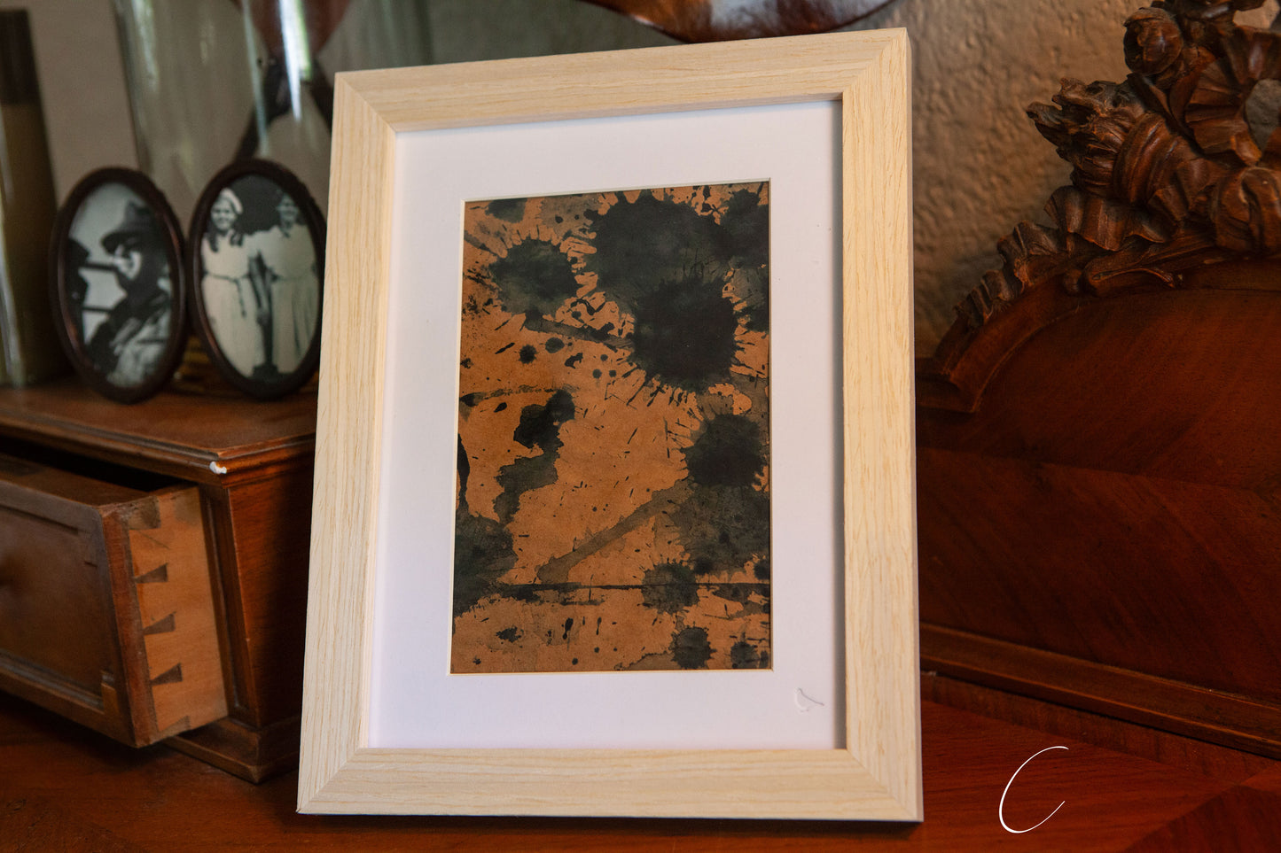 Pigeon Tree Dyeing Table Original Art- Small Pieces (2025)