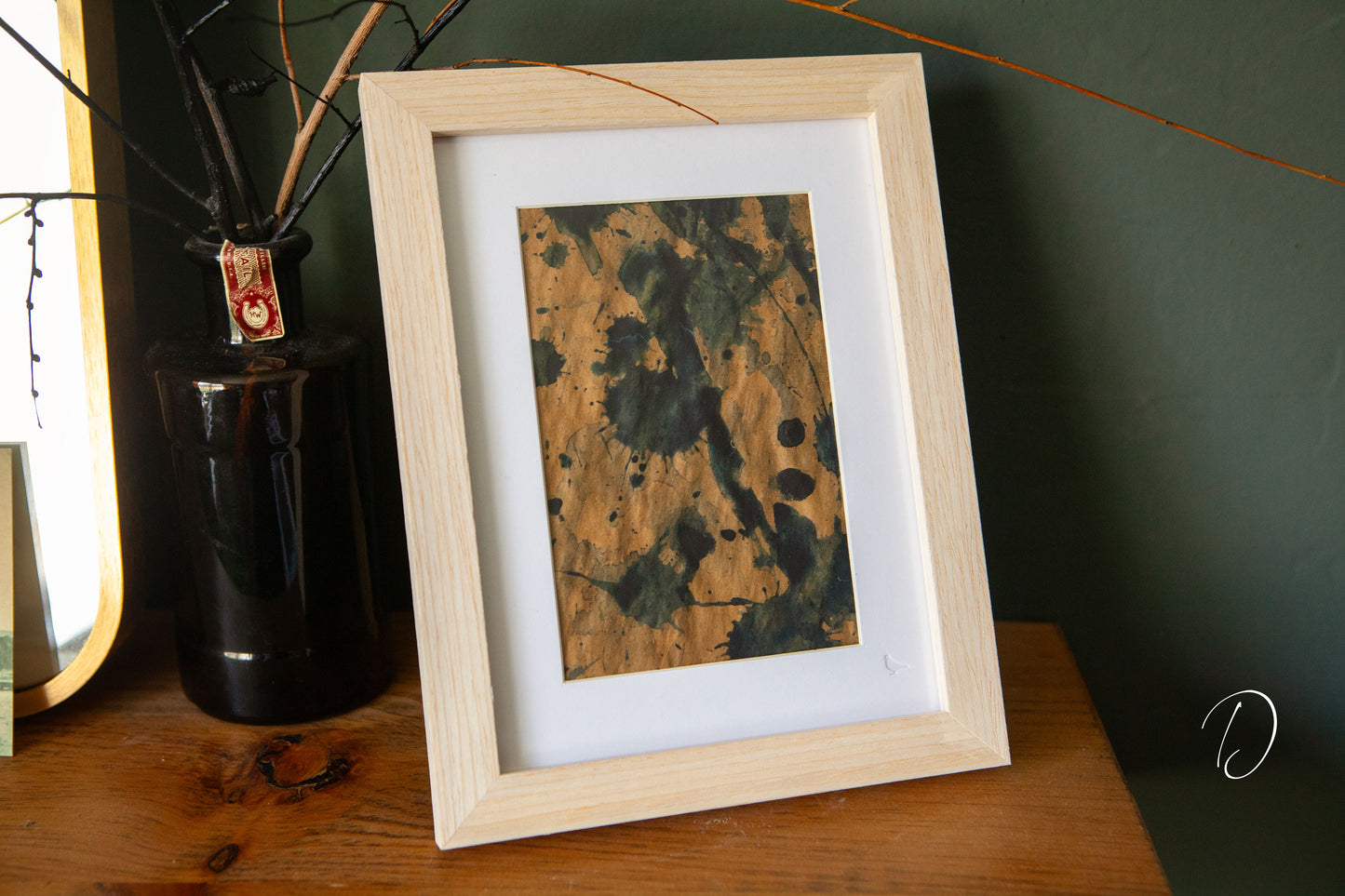 Pigeon Tree Dyeing Table Original Art- Small Pieces (2025)