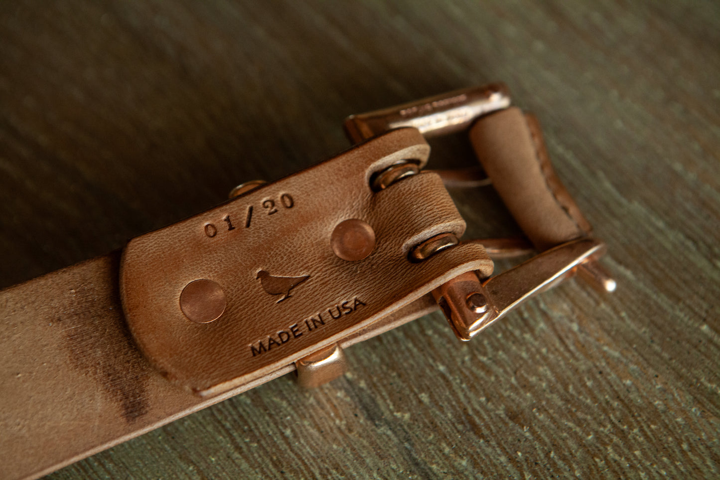 Numbered Limited Edition - Copper. Horween. Horsehide.