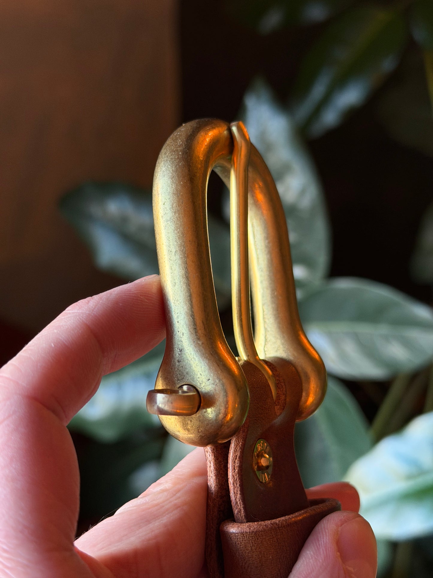 37" Prototype Japanese Brass Shackle Belt