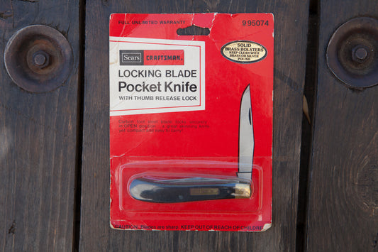 Vintage Deadstock Craftsman 95074 Pocket Knife
