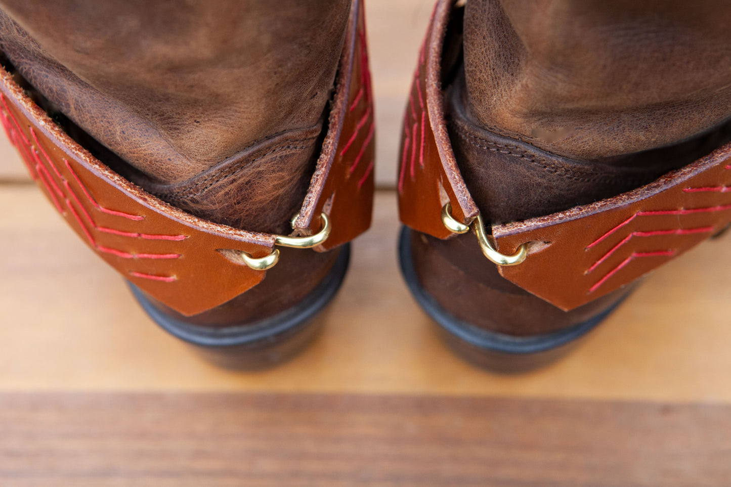 Arcadia - Handmade Premium Leather Boot Cuffs by Hoof & Heel